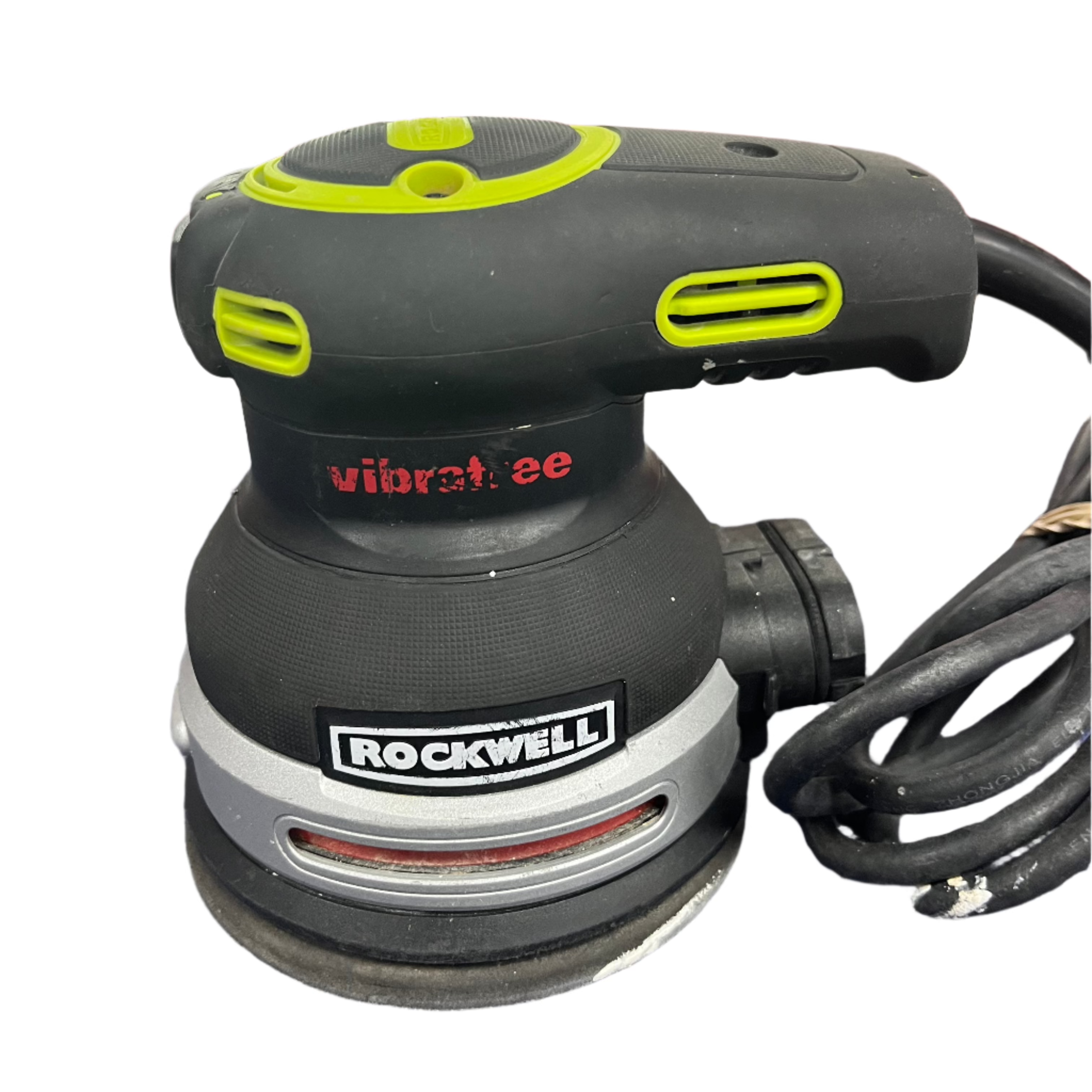 Rockwell RK4248K 5-Inch Random Orbit Sander with Dust Collection - Variable Speed, 12,000 OPM - Perfect for Woodworking, Sanding Floors, and DIY Home Projects