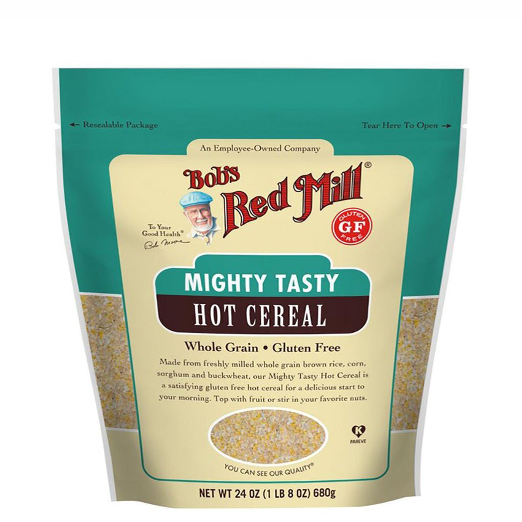 Bob's Red Mill Mighty Tasty Hot Cereal - Gluten Free Multi-Grain Porridge Mix - Whole Grain Breakfast for Healthy Lifestyle - Perfect for Busy Mornings & Family Meals