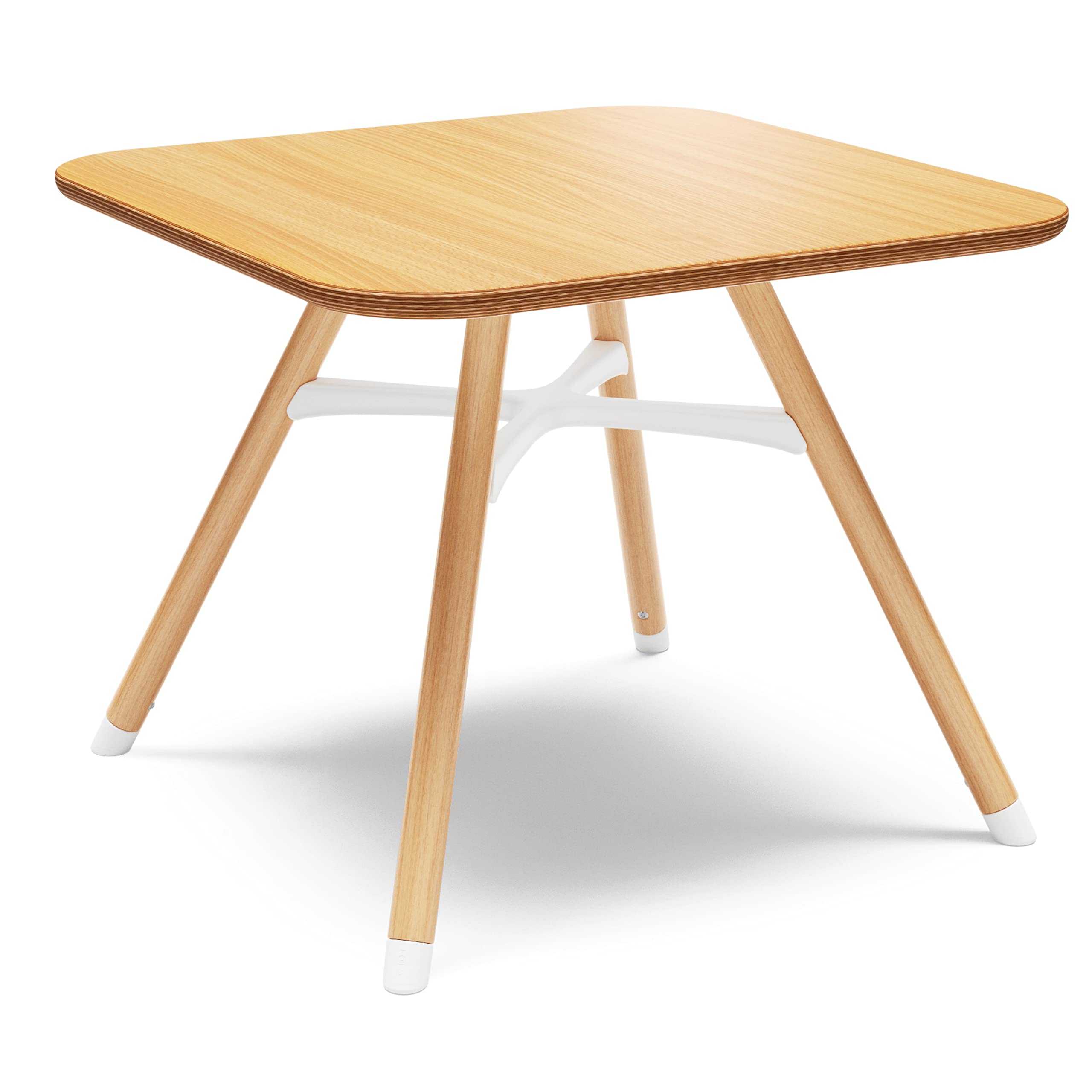 Lalo The Play Table - Natural Wooden Kids Activity Table for Preschoolers & Toddlers | Easy to Clean Surface & Quick Setup | 23.6