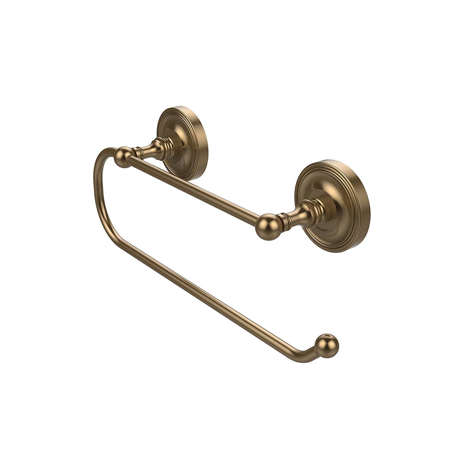 Allied Brass Prestige Regal Wall Mounted Paper Towel Holder - Brushed Bronze Finish for Kitchen, Bathroom & Office Organization