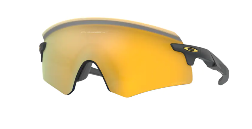 Oakley Matte Carbon Prizm 24K Encoder Sunglasses 947104 - Polarized Sports & Driving Shades for Men & Women