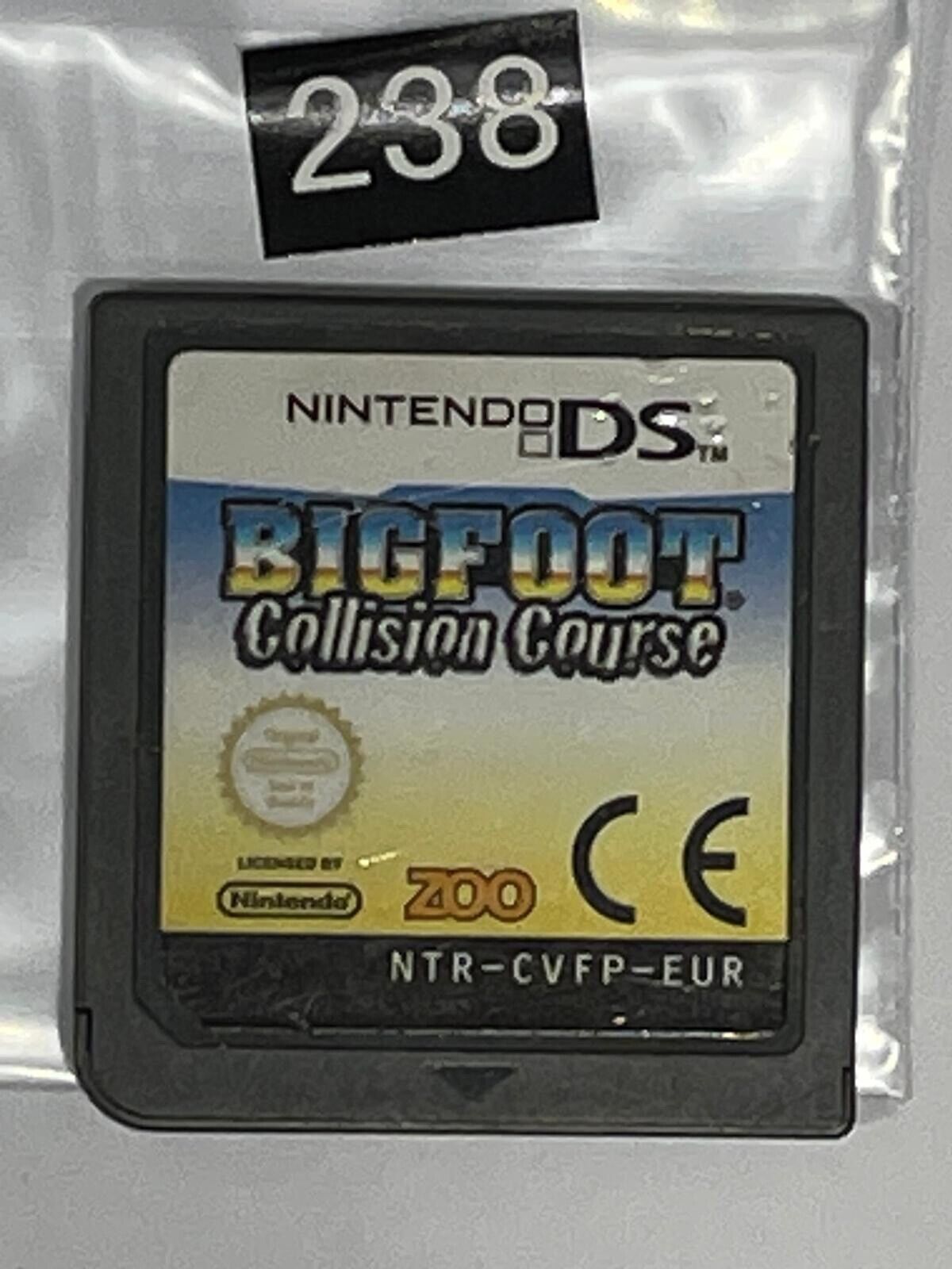Bigfoot Collision Course Nintendo DS Game - Fun Adventure Game for Kids & Collectors - Perfect for Family Game Nights & Retro Gaming Enthusiasts