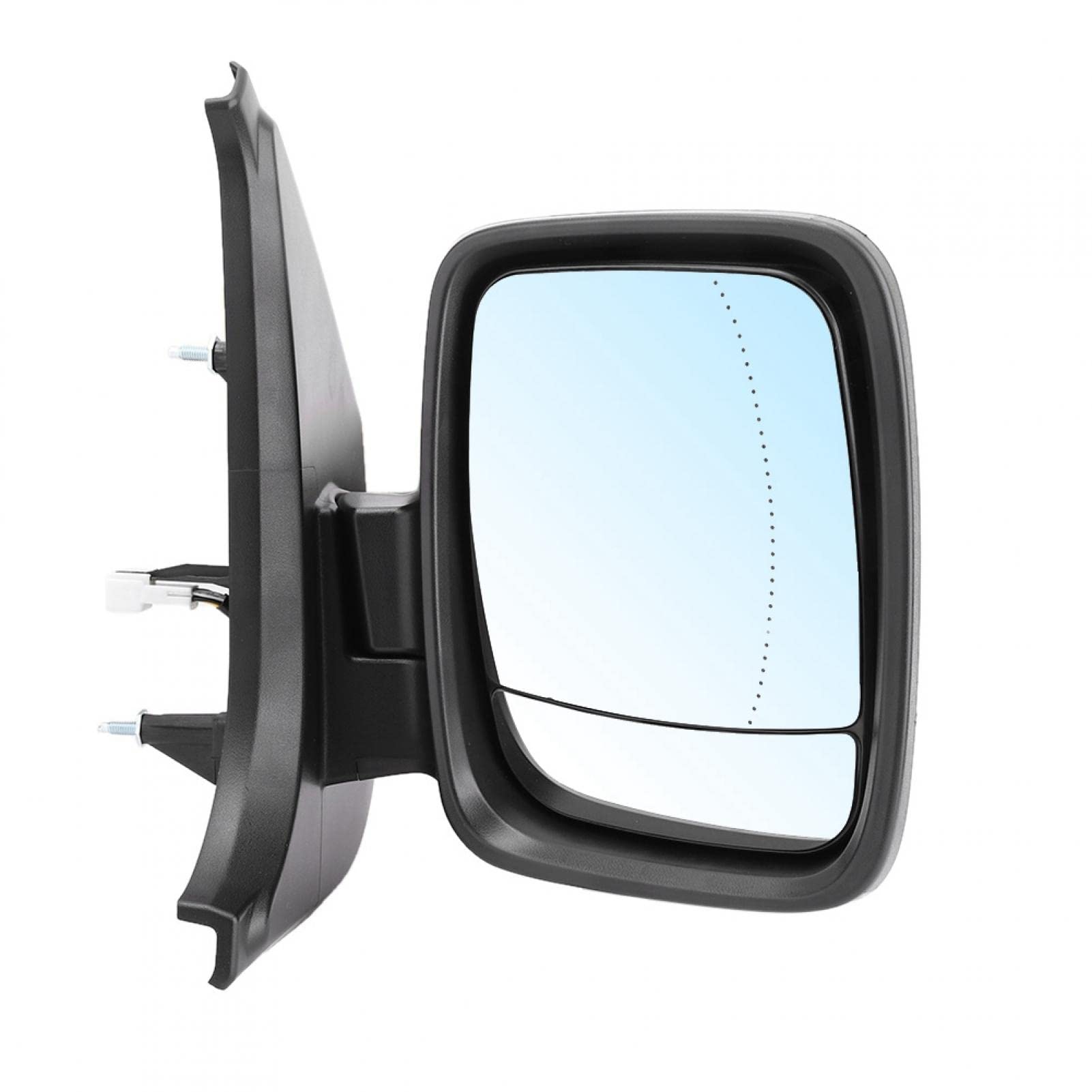 ABS Electric Backup Reflector Mirror Right Side Black 963660940R - Compatible with Fiat Talento 2016-2023 - Auto Safety Upgrade for Parking & Reversing