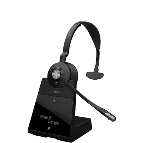 Jabra Engage 75 Wireless Headset System (Renewed) - Premium Noise Cancelling Headphones for Office, Call Center & Remote Work Professionals