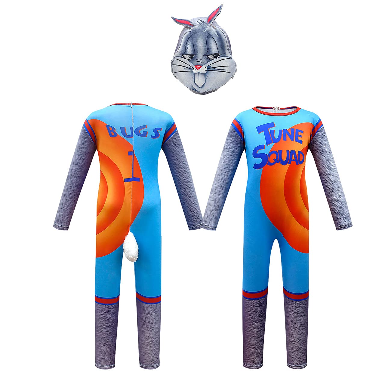 **Kids Halloween Costume - New Movie Character Cosplay Jumpsuit for Boys & Girls - Perfect for Trick-or-Treating, Costume Parties & Themed Events**