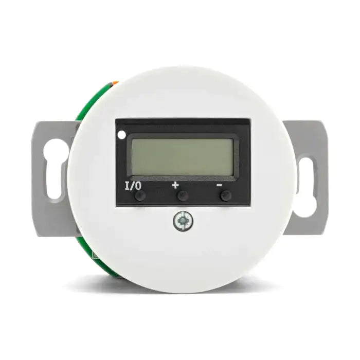 Digital Thermostat Insert - White Porcelain for Home Heating & Cooling Systems | Perfect for Smart Temperature Control in Living Rooms, Bedrooms & Offices