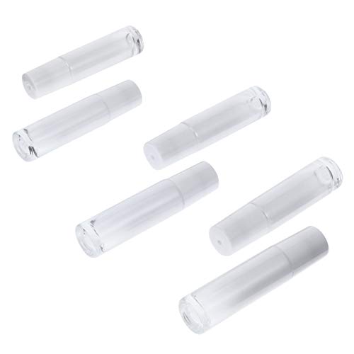 HEALLILY 6-Pack 10ml Essential Oil Roller Bottles with Stainless Steel Balls - Refillable Aromatherapy Roll-On Bottles for Essential Oils, Perfume & DIY Blends - Perfect for Travel, Yoga & Home Relaxation
