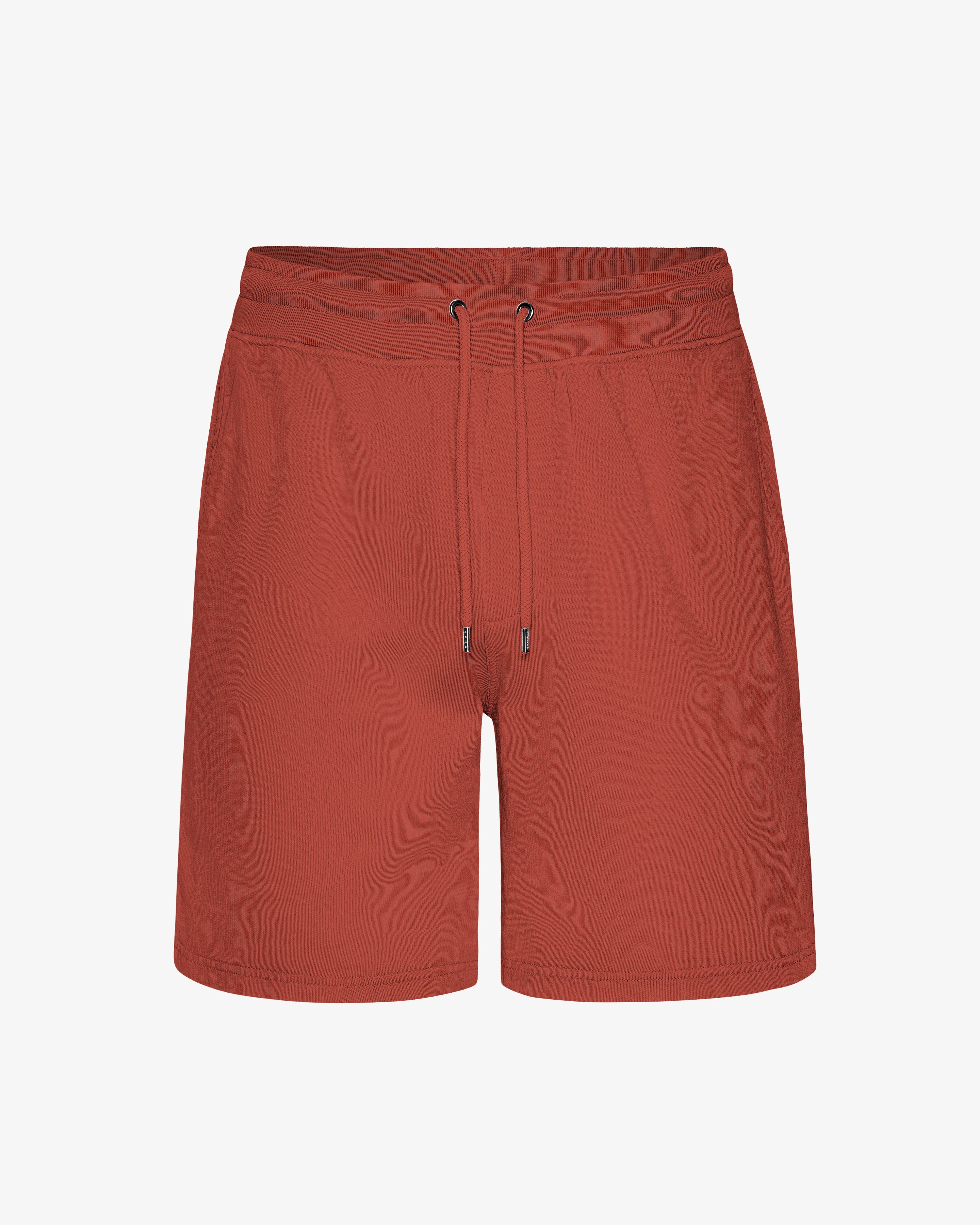 Classic Organic Cotton Sweatshorts for Men & Women - Dark Amber | Comfortable Lounge & Workout Shorts for Home, Gym & Outdoor Activities