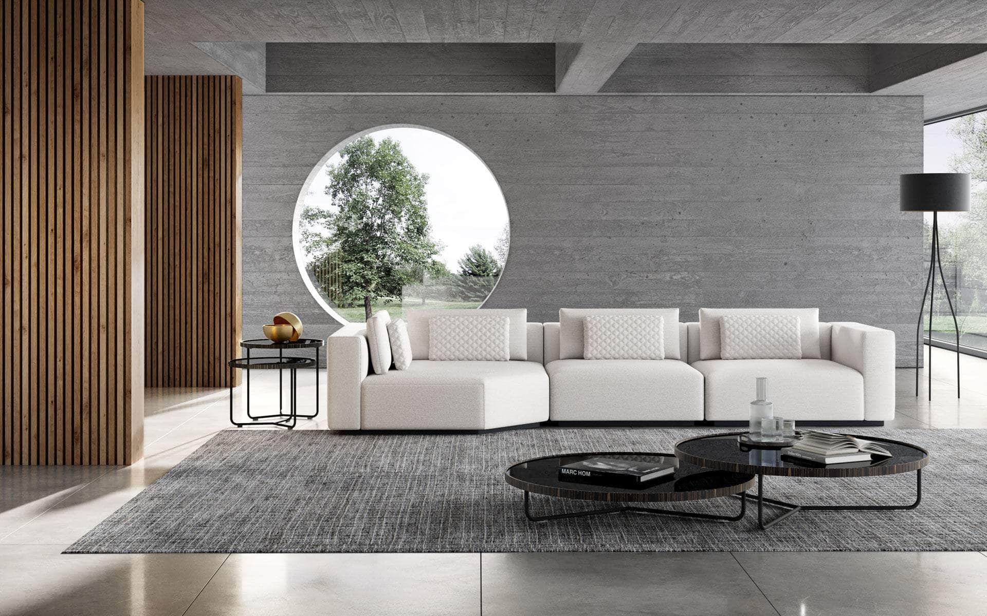 Spruce Modular L-Shaped Sectional Sofa Set - 25