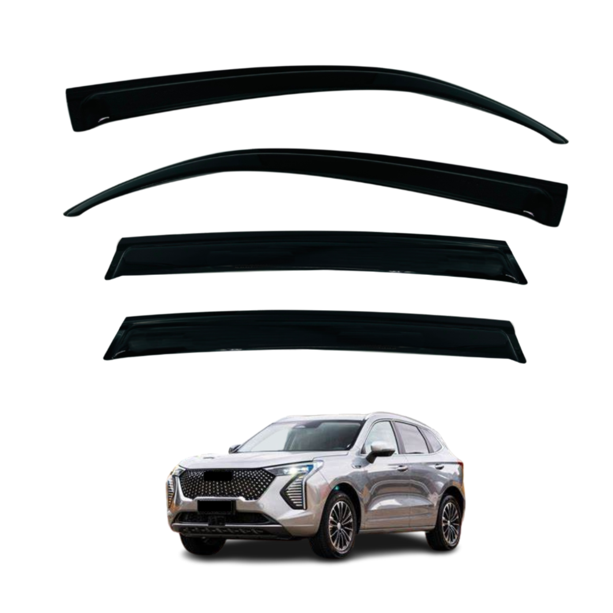 Premium Weather Shields for Haval Jolion Pro HEV Hybrid 2024+ | Durable Wind & Rain Protection | Perfect for All-Season Driving & Outdoor Adventures