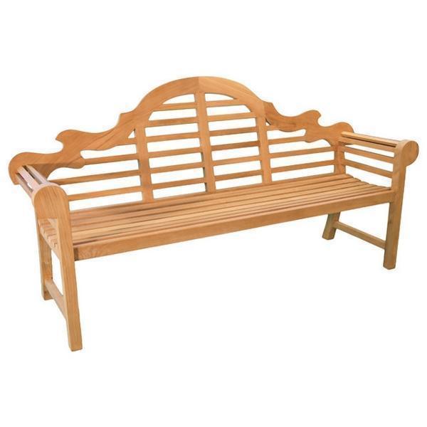 Premium Marlborough 3-Seater Outdoor Bench - Weather-Resistant Patio Furniture for Garden, Porch & Backyard Relaxation