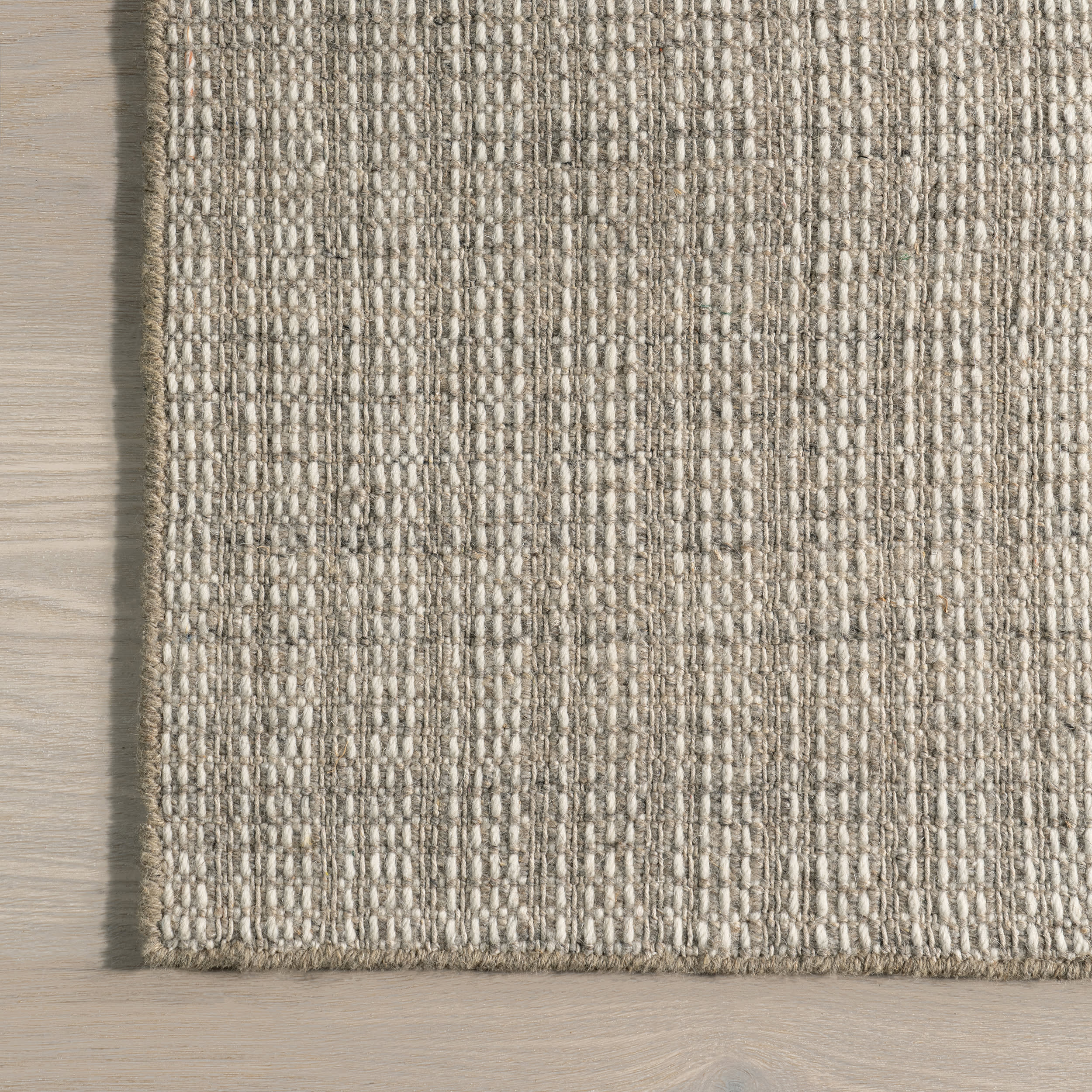 Ander Striped Wool Blend Rug - Soft & Durable Brown Area Rug for Living Room, Bedroom & Office | Home Decor & Floor Covering