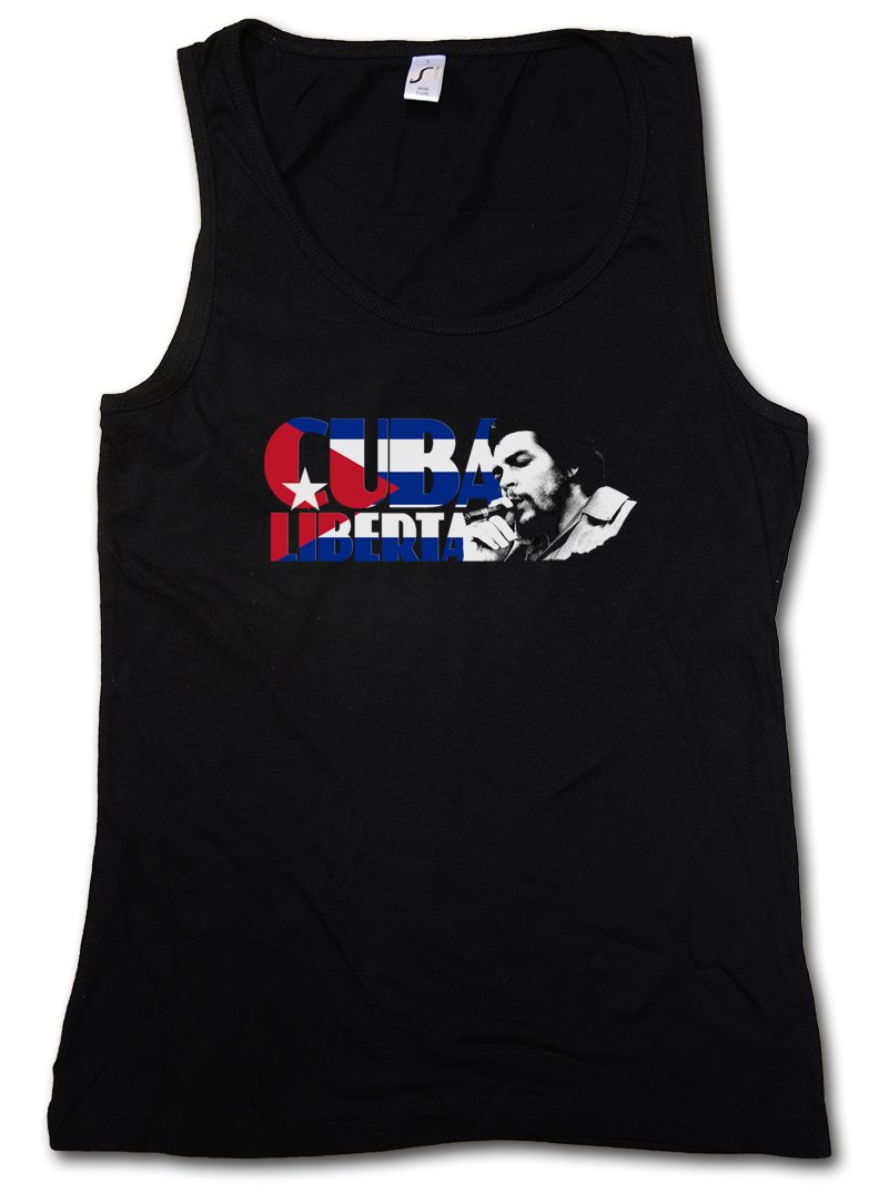 Urban Backwoods Che Guevara Libertad Women's Tank Top - Gym, Fitness & Training Shirt - Perfect for Workouts, Running & Casual Streetwear
