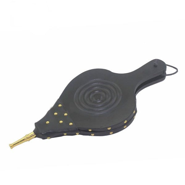 Premium Fireplace Bellows VDFB302 - Handcrafted Leather Fireplace Tool for Efficient Fire Starting & Maintenance - Perfect for Fireplace, Wood Stove, Camping & Outdoor Use