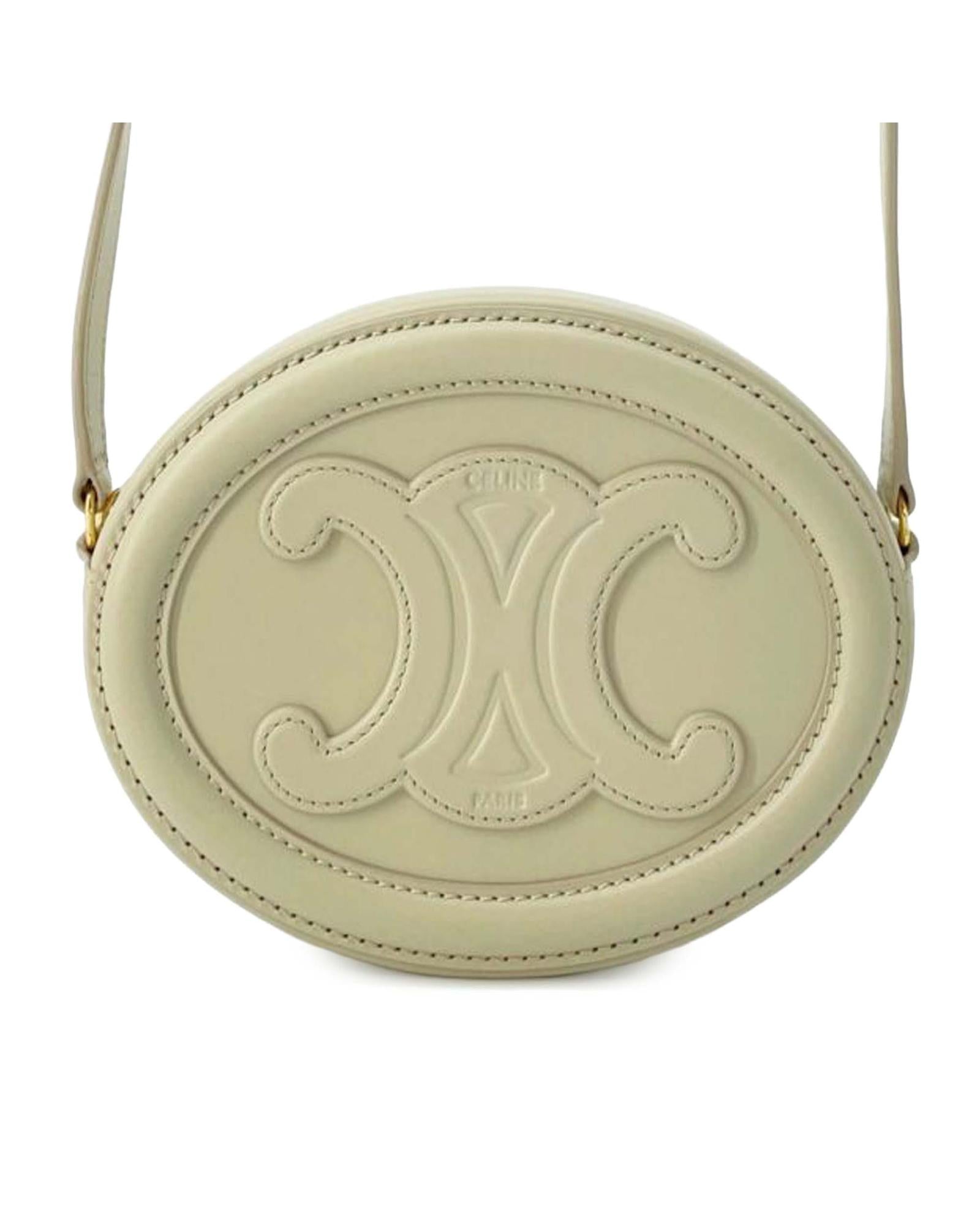 Ava Round Leather Crossbody Bag for Women - Stylish & Durable Handbag for Everyday Use, Travel & Shopping