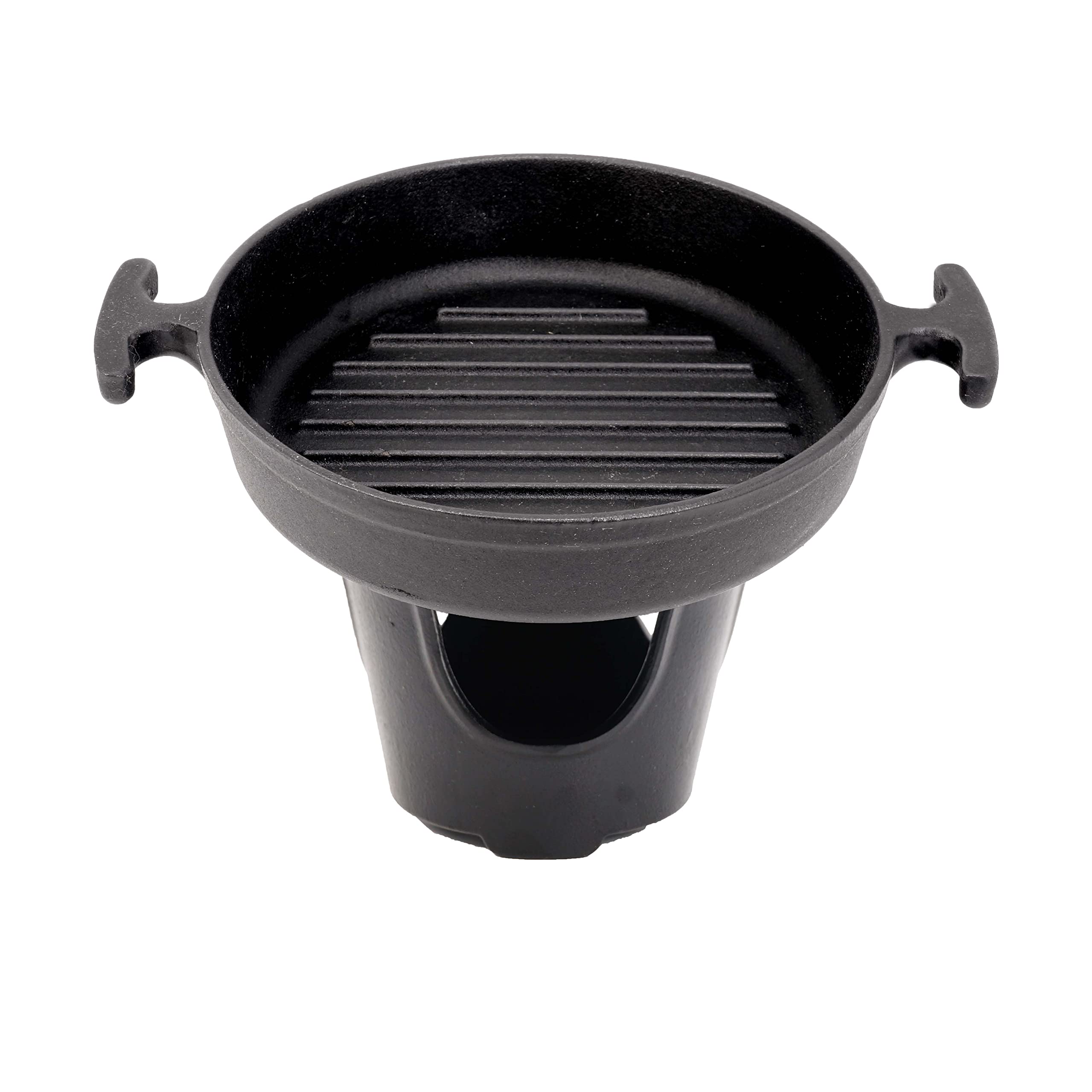 Portable Cast Iron Hibachi Grill - 7