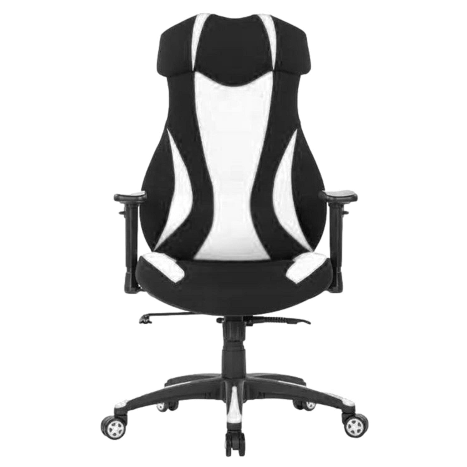 PRO X Series 185 Ergonomic Gaming Chair - Black & White - High Back Racing Style for PC & Console Gamers, Office & Home Use