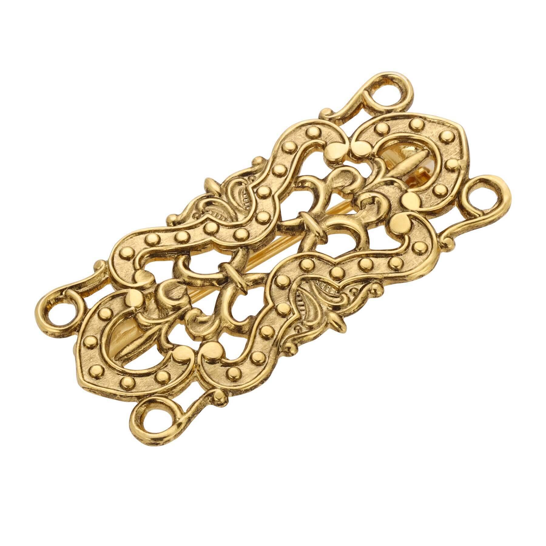 Vintage 1928 Jewelry Deco Royale Brooch Pin - Elegant Art Deco Style Statement Piece for Women, Perfect for Weddings, Parties & Special Occasions