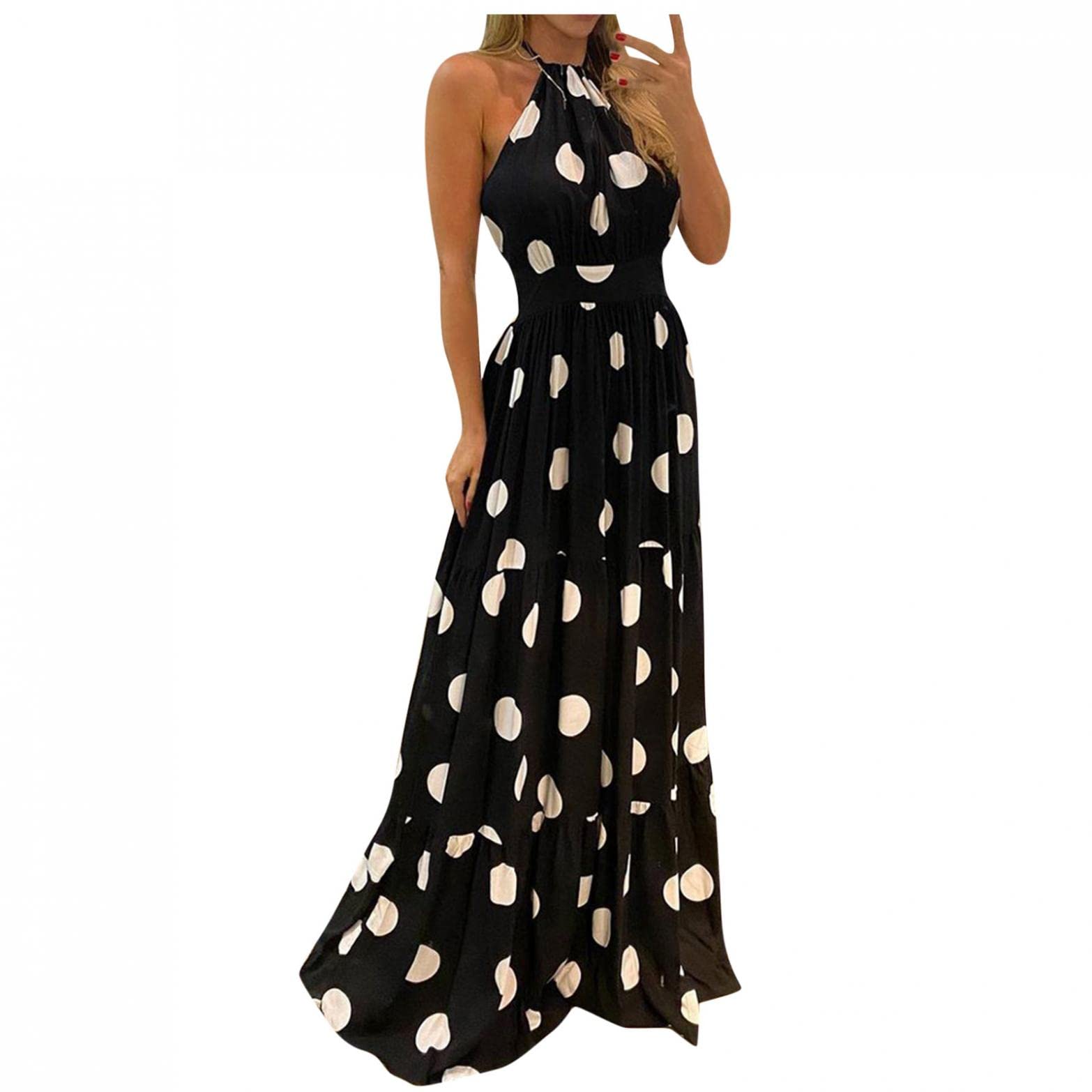 Sexy Women's Cocktail Party Evening Long Dress - Summer Beach Sundress for Women | Perfect for Night Out, Wedding Guest, Vacation & Beachwear