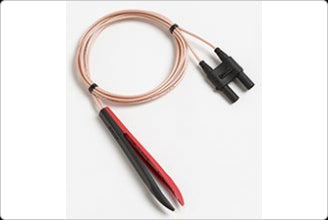 Fluke 2X4 Wire Ohms Tweezers Test Leads (Model 2723629) - Professional Electrical Testing Tools for Circuit Repair, Electronics Maintenance, and DIY Projects