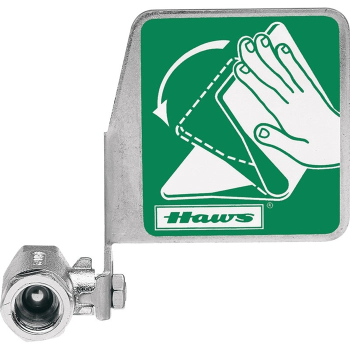 Haws SP229 Replacement Eyewash Ball Valve with Handle - Emergency Eye Wash Station Repair Part for Laboratories & Industrial Safety