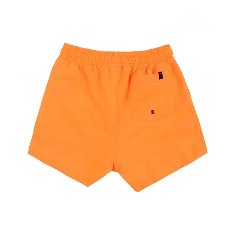 Rip Curl Boys' Short Sleeve Fluo Orange T-Shirt - Comfortable & Stylish Kids' Top for Beach, Surfing & Outdoor Activities