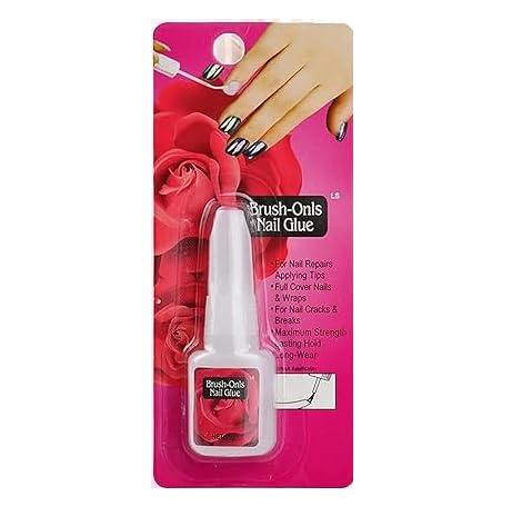 Professional SUSVIJ Nail Glue for Artificial & Acrylic Nails - Waterproof, Long-Lasting Adhesive for Nail Art (Big Size) - Perfect for Salon, Home Manicures & Nail Extensions