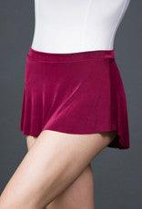 Suffolk Women's Stretchy Pull-On Slinky Skirt - Comfortable High Waist Flowy Midi Skirt for Work, Party & Casual Wear