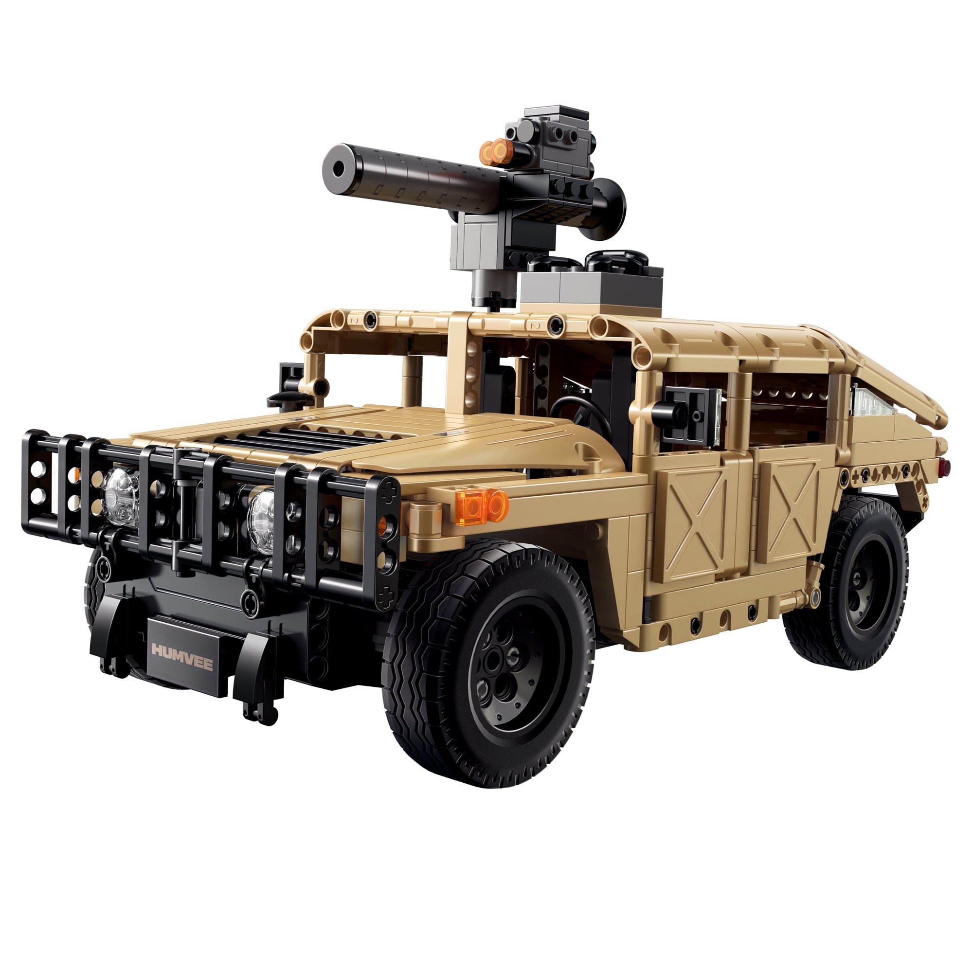CadA Ultimate 1:8 Scale HUMVEE Military Vehicle Collectible Model - Detailed Die-Cast Replica for Display & Collection - Perfect for Military Enthusiasts, Model Collectors & Home/Office Decoration