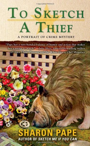 To Sketch a Thief (Portrait of Crime Mystery Novel) by Sharon Pape - Paperback Crime Fiction Book for Mystery Lovers | Perfect for Book Clubs & Cozy Reading