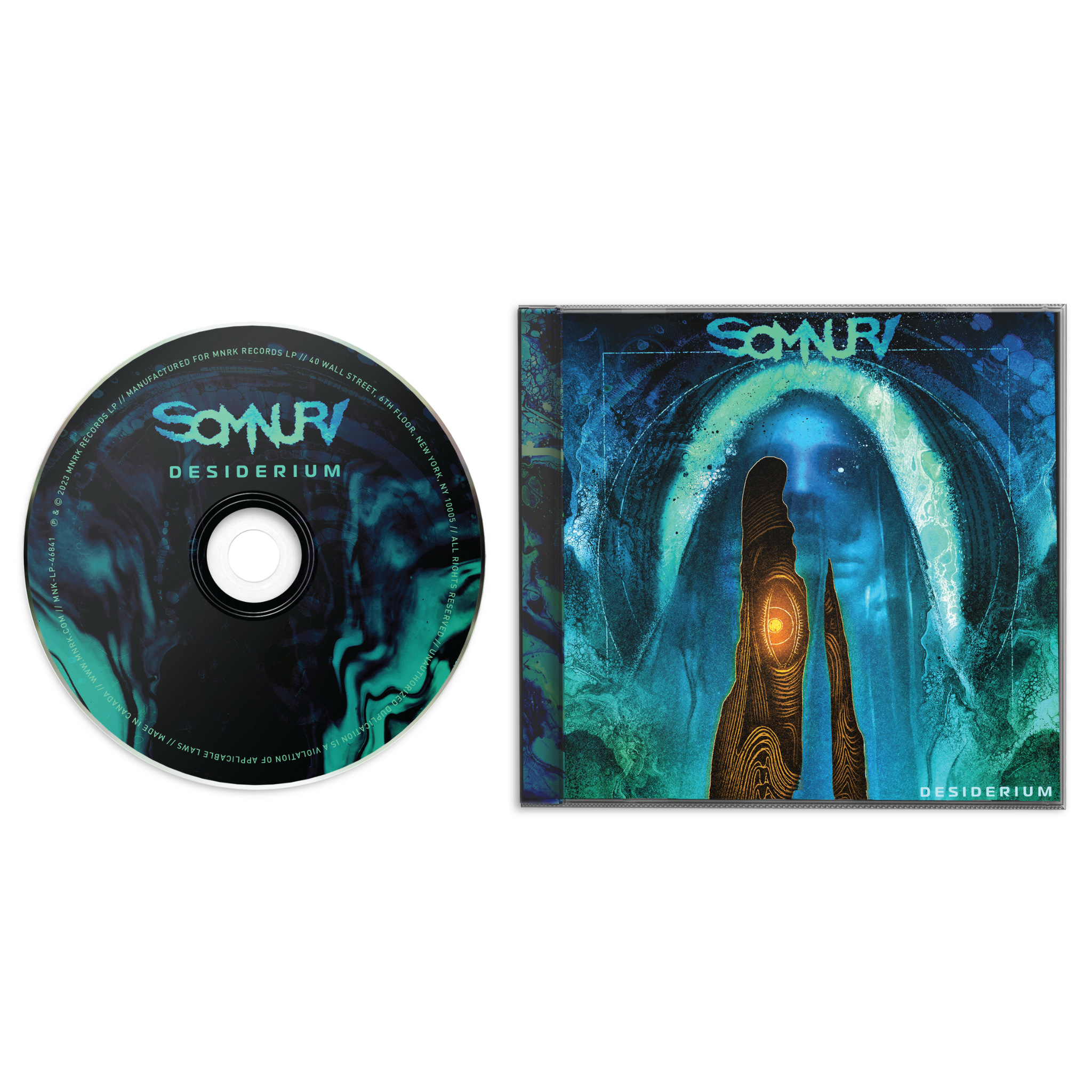 Somnuri Desiderium CD - Heavy Metal Vinyl Record & Limited Edition Collectible - Perfect for Music Lovers & Metal Fans Home Decor
