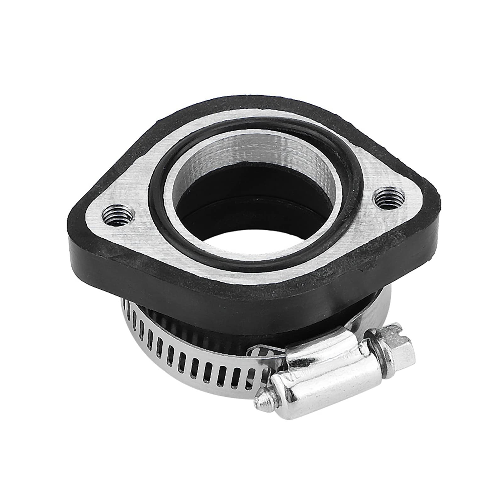 Motorcycle Intake Manifold Adapter for VM24 Carburetor - Durable Rubber Joint Boot for Smooth Ride