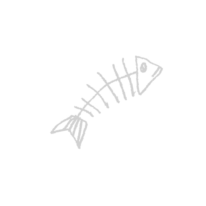 Fishbone Illustration - High-Quality Digital Art for Creative Projects, T-Shirts, Posters & Home Decor