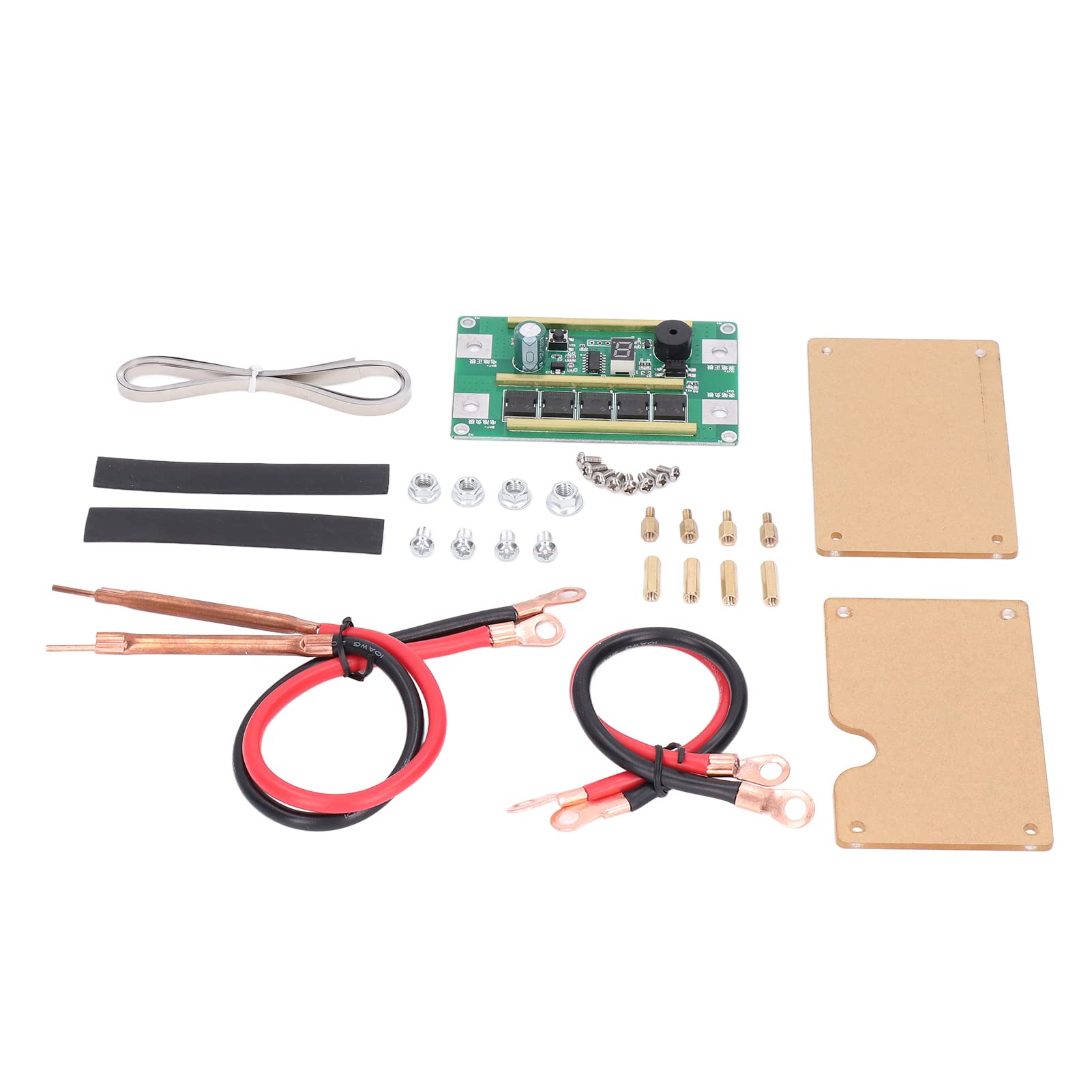 High Frequency Capacitors Low Internal Resistance DIY Spot Welder Kit with Welding Machine Circuit Board & Protective Case - Perfect for Battery Repair, Electronics Projects, and DIY Welding Tasks