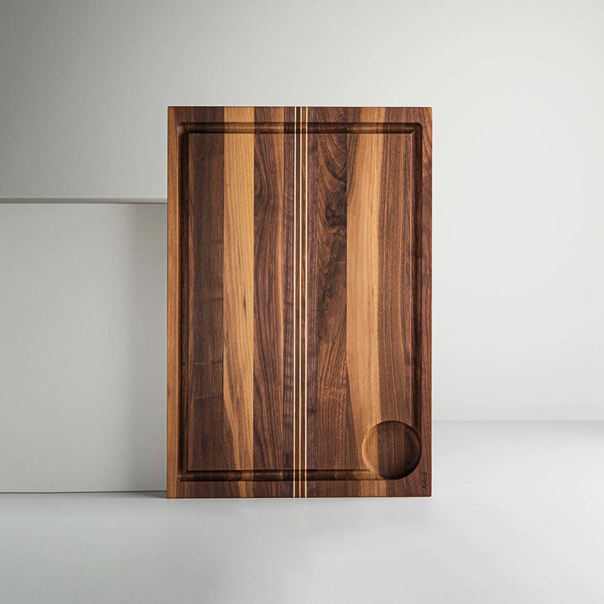 Premium Bamboo Meat Cutting Board - Large, Durable & Eco-Friendly Chopping Block for Butchering, Slicing & Meal Prep - Perfect for Kitchen, BBQ & Outdoor Cooking