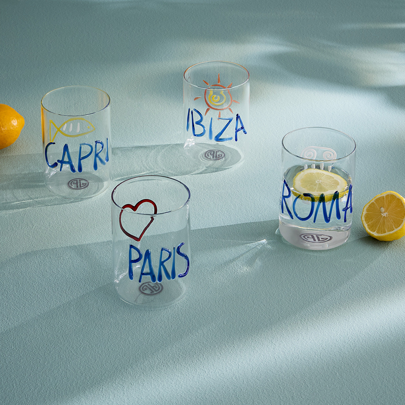 Premium Jet Set Glassware Set - 12-Piece Shatterproof Crystal Drinkware for Cocktails, Wine & Beverages - Elegant Barware for Home, Parties & Entertaining