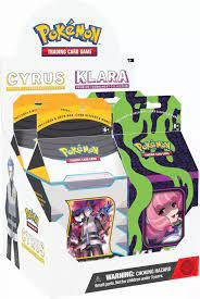 Pokemon Cyrus & Klara Premium Tournament Collection Display - Official TCG Cards for Collectors & Competitive Play - Perfect for Gaming Tournaments & Display Showcases