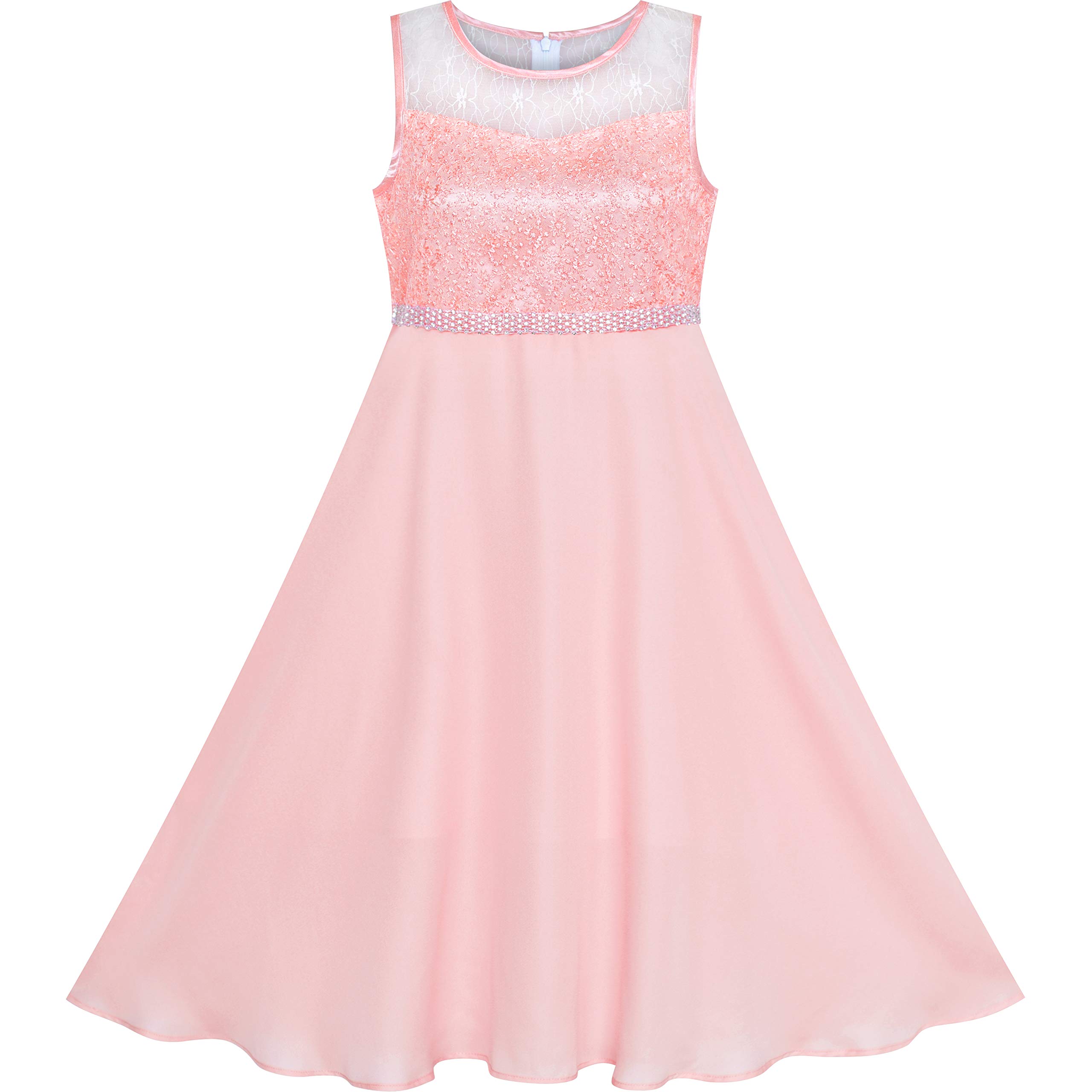 Elegant Rhinestone Chiffon Maxi Dress for Women - Perfect for Bridesmaid, Prom, Ballroom Dance & Formal Occasions