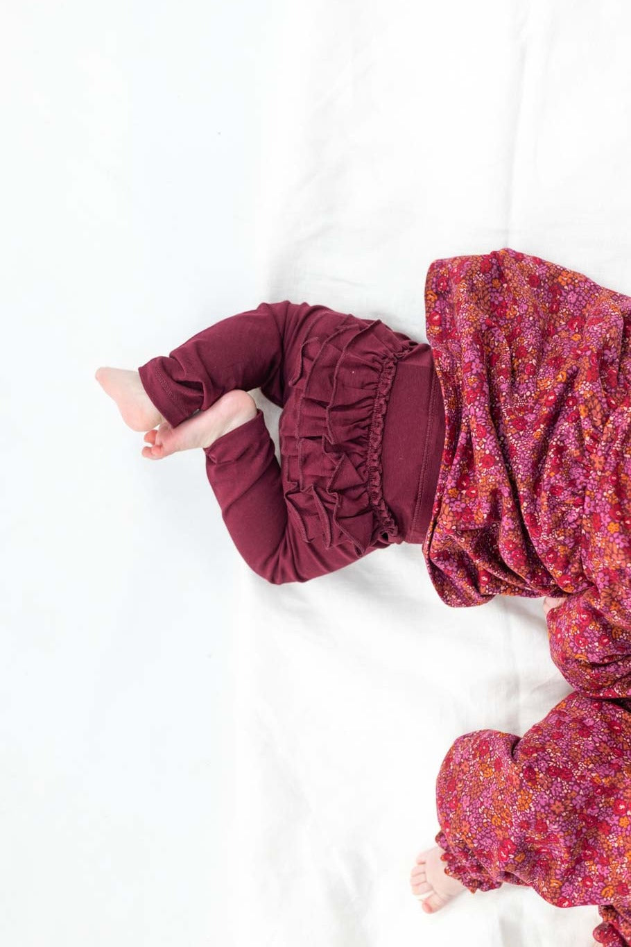 Fig Cozy Me Frill Leggings for Baby Girls - Soft & Stylish Toddler Leggings with Ruffles - Perfect for Playtime, Photos & Special Occasions