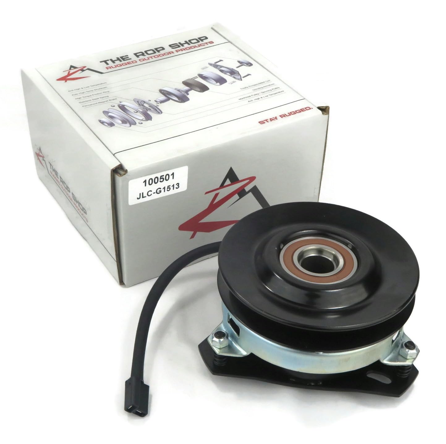 High Torque PTO Clutch with Bearing Upgrade for Ferris Hydro Drive 5021083 - Durable Replacement Part for Lawn Mowers & Outdoor Power Equipment