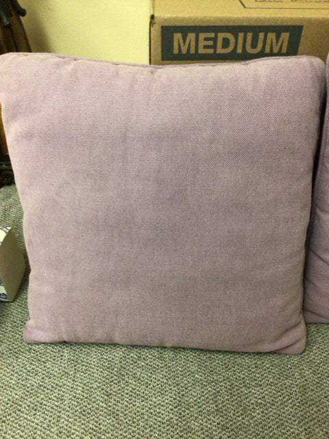Soft Light Purple Fabric Pillow for Couch, Bed, Sofa - Cozy Home Decor & Comfortable Throw Pillow for Living Room, Bedroom