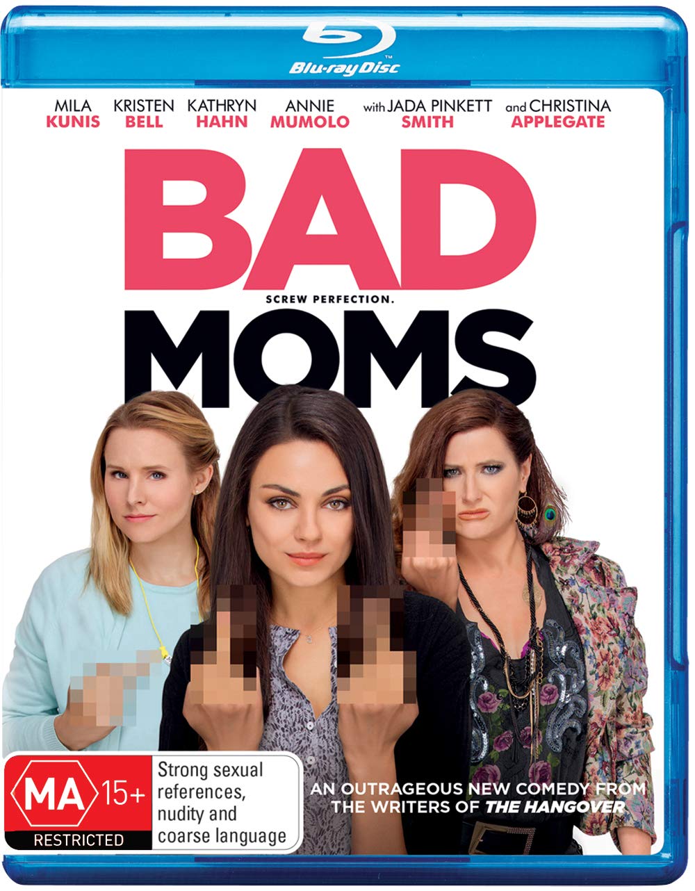 Bad Moms Blu-ray DVD | Comedy Movie for Adults | Perfect for Girls' Night In & Relaxing at Home
