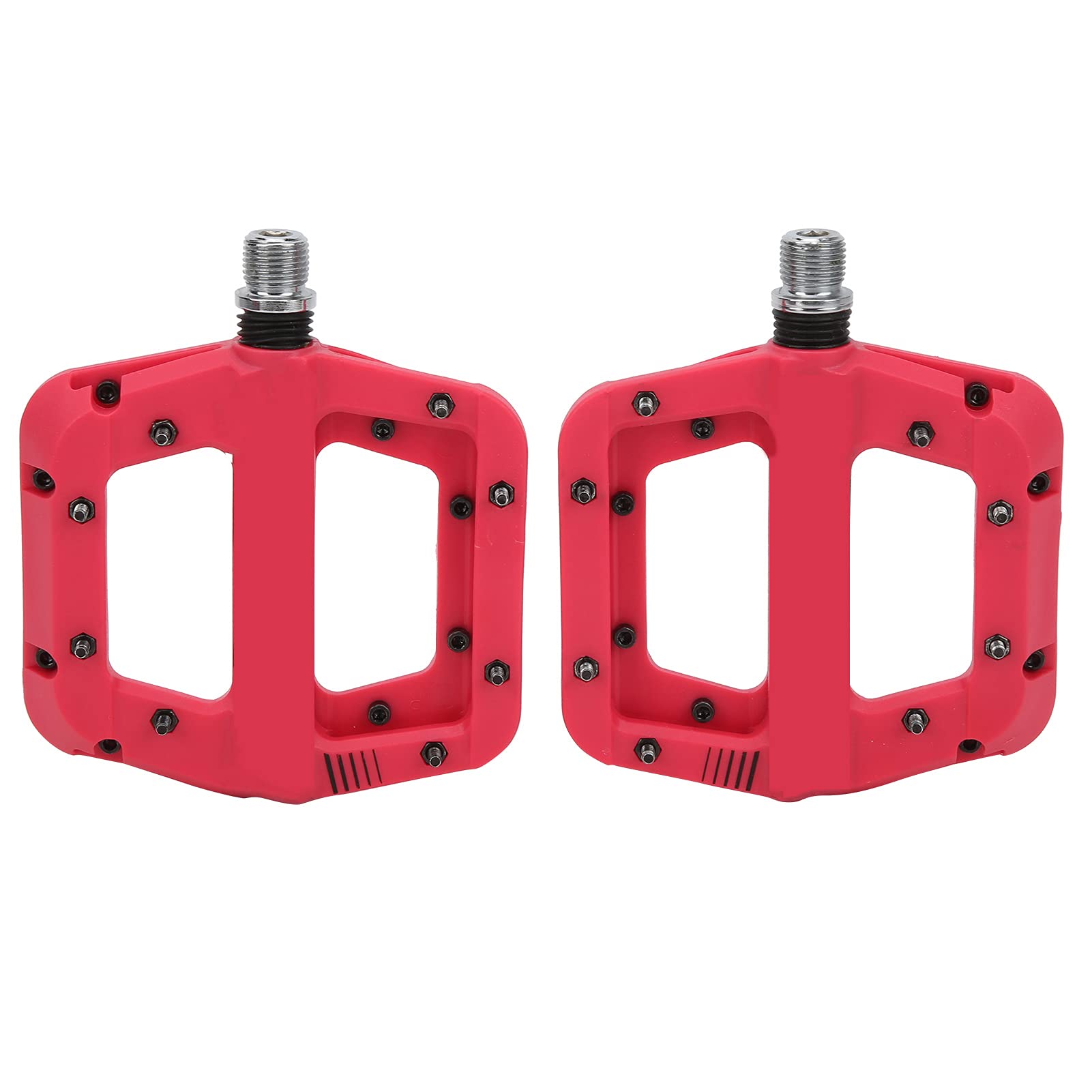 **Keenso Mountain Bike Pedals - 1 Pair Nylon Fiber MTB Flat Pedals, Non-Slip Platform Pedals for Road Bike, Folding Bike & Cycling Accessories - Perfect for Commuting, Trail Riding & Urban Cycling**