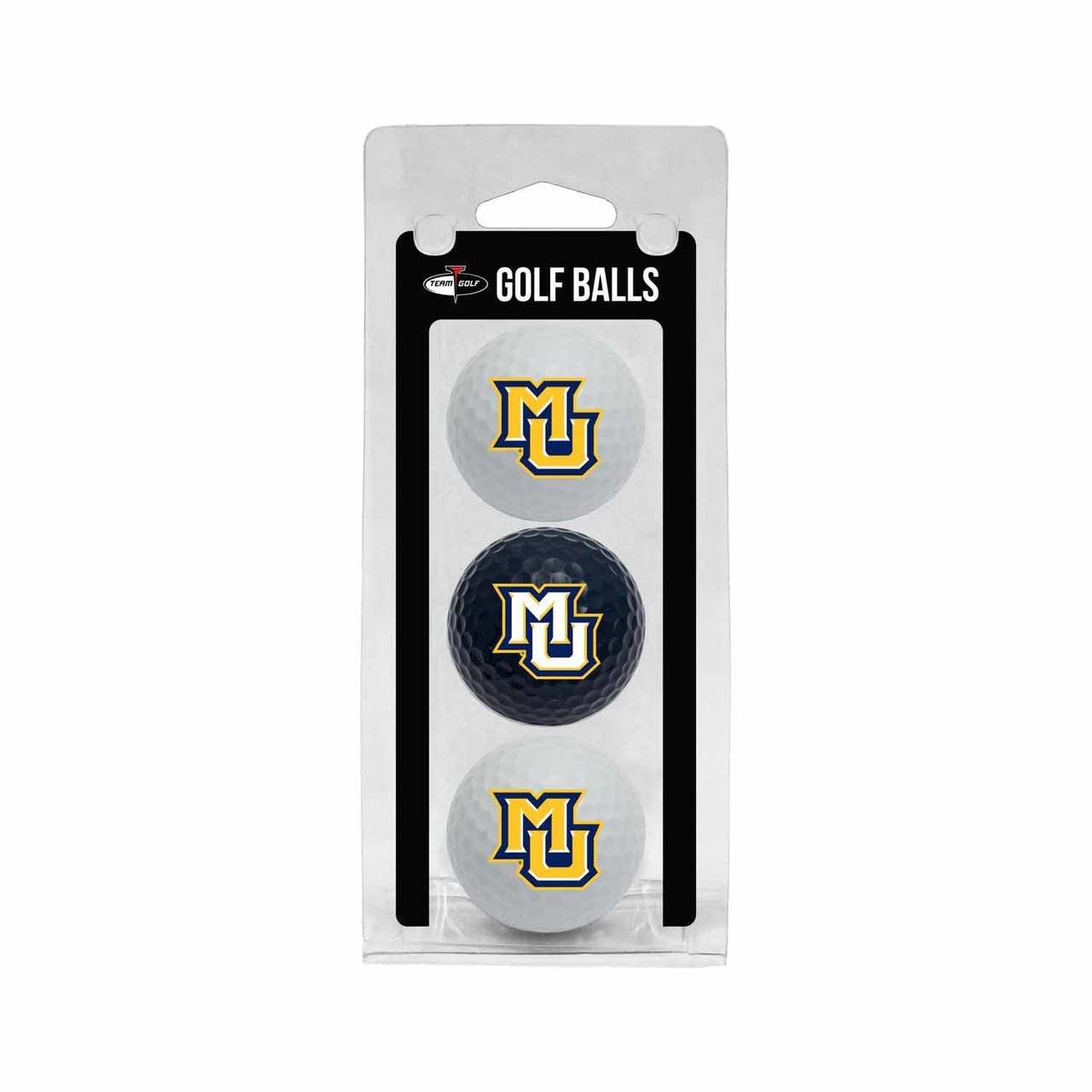 Marquette Golden Eagles Golf Balls 3-Pack - Perfect for Team Golf & Tournaments