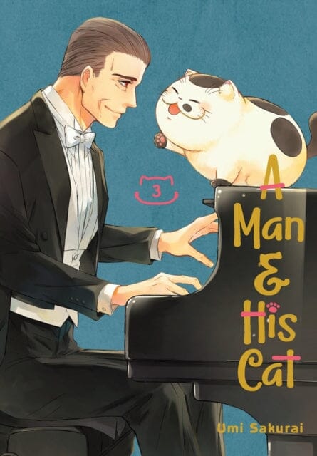 A Man And His Cat 3 by Umi Sakurai - Heartwarming Manga About Friendship & Feline Companionship | Perfect for Cat Lovers & Manga Fans | Great Gift for Relaxing Reading