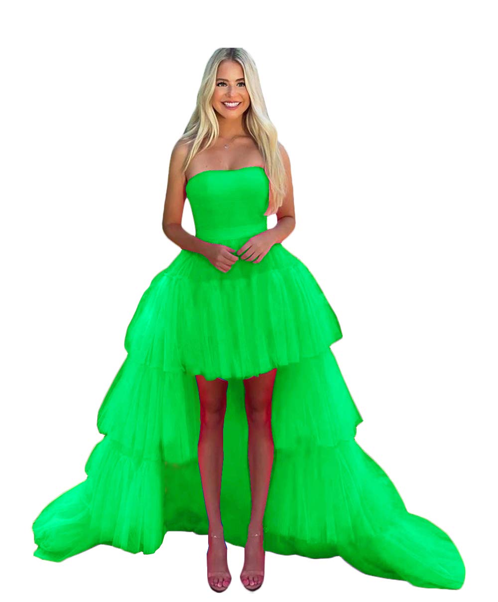 XIA Women's Sweetheart Prom Dresses 2023 - Elegant Tulle High Low Formal Gown for Wedding, Party & Evening Ball - Perfect for Homecoming, Quinceañera & Special Occasions