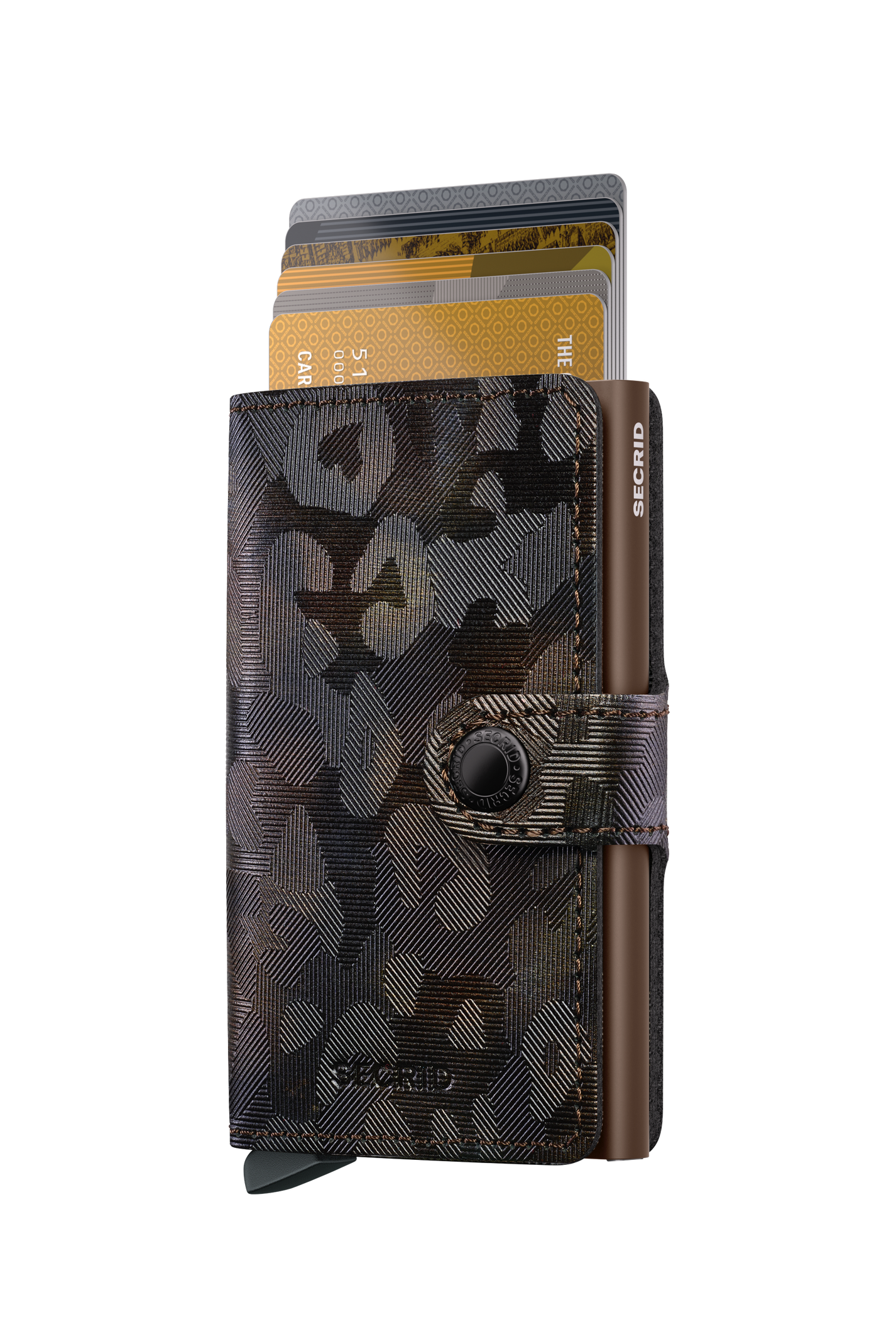 SECRID Mini Wallet Jungle - RFID Blocking Slim Card Holder for Men & Women - Perfect for Travel, Business & Everyday Use