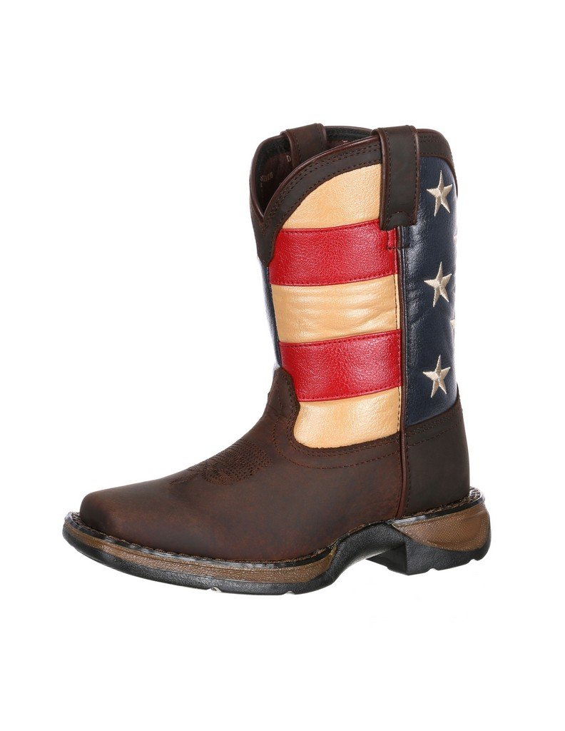 Durango Lil Little Kids' Western Boots - Cowboy Boots for Girls & Boys - Comfortable & Stylish for Rodeo, Halloween & Western Parties