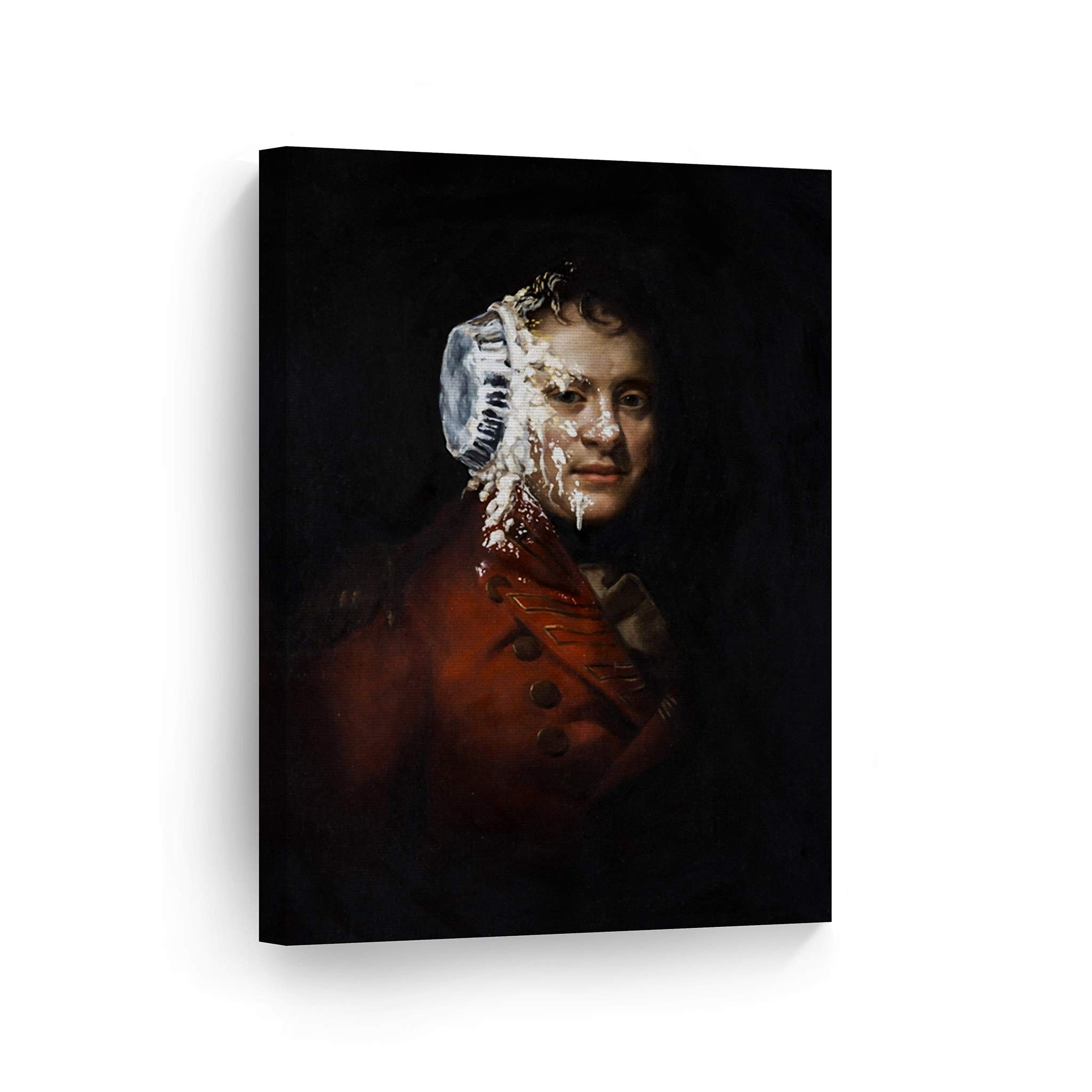 Banksy Canvas Print - Modern Graffiti Street Art Wall Decor for Living Room, Office & Home - Ready to Hang 36x24 - Made in USA | Perfect for Urban Art Lovers & Contemporary Interior Design