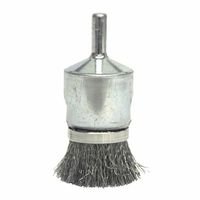 Weiler Banded Crimped Wire End Brushes - 11101 (SEPTLS80411101) - Ideal for Metal Cleaning, Deburring & Surface Prep in Automotive, Welding & DIY Projects